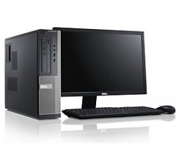 Bộ máy tính để bàn Dell Optiplex Core i5 3470, Ram 8gb, SSD 120GB Và Màn hình máy tính Dell 21.5 inc