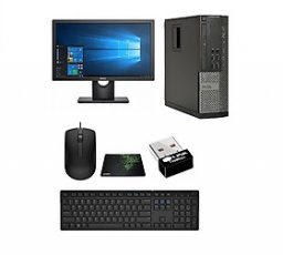 Bộ Máy Tính Để Bàn Dell Optiplex ( G620 / 8gb / SSD 120GB ) Và Màn Hình 19 inch - Tặng Bàn Phím Chuộ