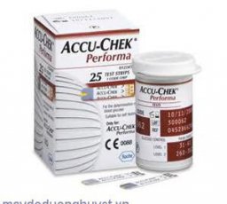 QUE THỬ ĐƯỜNG HUYẾT ACCUCHECK PERFORMA 25 QUE