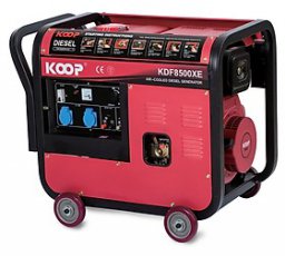 Máy Phát Điện Chạy Dầu 6.0KW Koop KDF8500XE