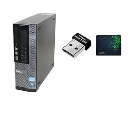 Máy tính đồng bộ Dell Optiplex Core i5 2400 / 8G / SSD 120GB - Hàng Nhập Khẩu- Tặng USB WIfi, Bàn di