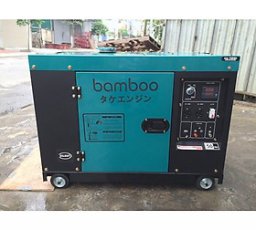 Máy phát điện 6kw chạy dầu vỏ chống ồn Bamboo 7800ET