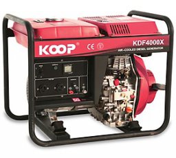 Máy Phát Điện Chạy Dầu 2.8KW Koop KDF4000X