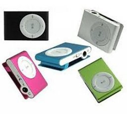 Máy Nghe Nhạc MP3 Mini Vỏ Nhôm, Kẹp Áo Hỗ Trợ Thè Nhớ TF - Hàng nhập khẩu (Giao Màu Ngẫu Nhiên)