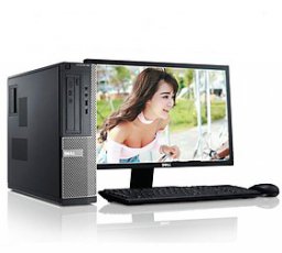 Bộ máy tính để bàn Dell Optiplex ( G620 / 8 gb /SSD 120 / 500gb ) Và Màn Hình Dell 21.5 inch - Hàng 