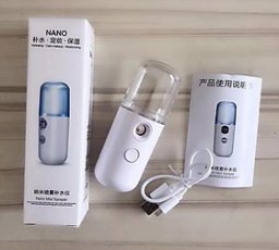 Máy Phun Sương Xông Hơi Mặt NaNo Mini Cầm Tay Hỗ Trợ Dưỡng Da tối đa, xịt khoáng cho da mặt trẻ đẹp