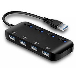 Bộ Chia Hub 4 Cổng Micro USB Máy Tính Bảng Laptop Máy Tính Xách Tay Cổng Sạc Cho Mini USB 3.0 Type-C