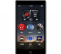 Máy nghe nhạc ipod Mp3 Mp4 Ruizu H1 8GB Màn Hình full Cảm ứng Bluetooth 5.0 Kỹ Thuật Số - Hàng Chính