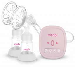 Máy hút sữa điện đôi Rozabi Compact 2018