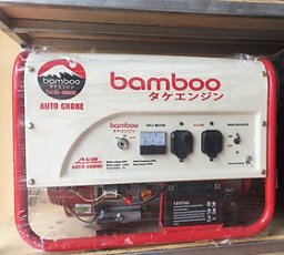 Máy Phát Điện Chạy Xăng 3.0KW Bamboo 4800E