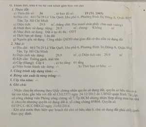 Bán nhà ở Lê Văn Qưới kp6, bình trị đông B Bình tân. Gía 2,65 tỷ