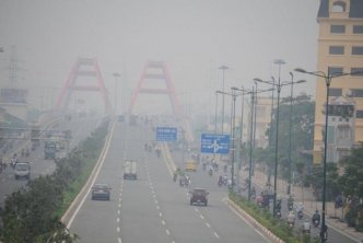 TP Hồ Chí Minh lại chìm trong sương mù dày đặc